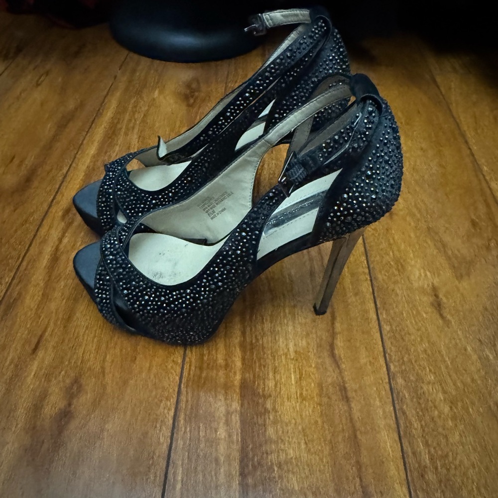 Elegant Black Stiletto Heels